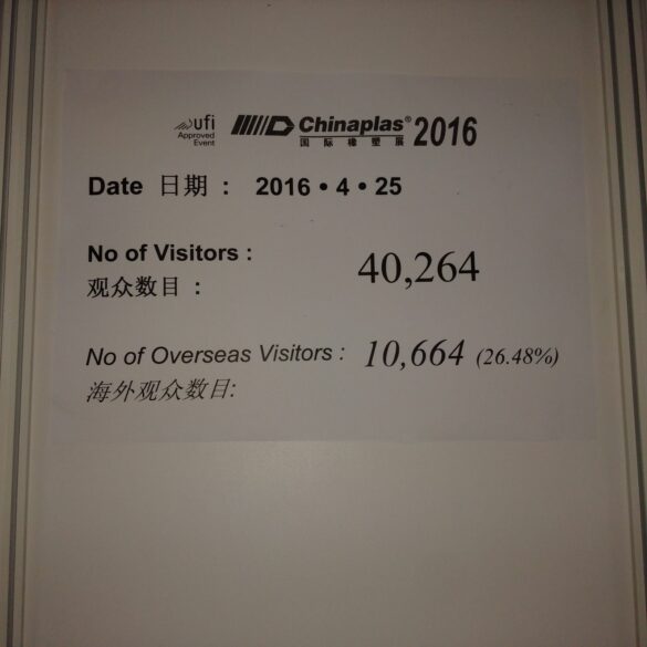 Chinaplas 2016 visitors