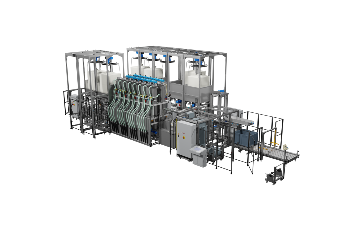 Color Service, automatic dosing system for pigments and additives ...